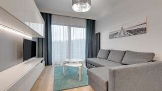 Апартаменты Dom & House - Apartments Nowa Motława Гданьск Апартаменты с 2 спальнями и балконом (6 взрослых)-6